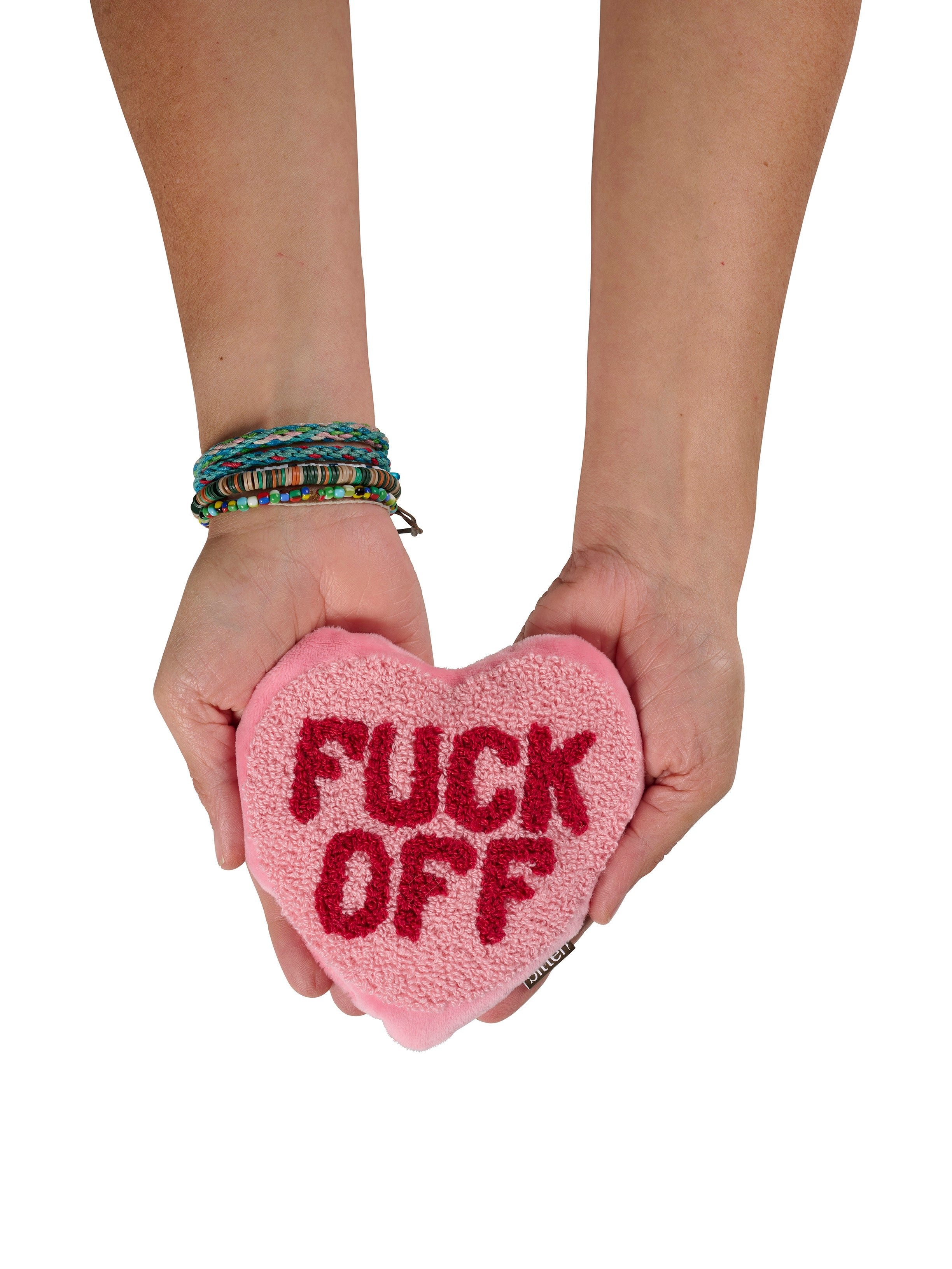 Heatable Pocket Pal Fuck Off heart – BITTEN BV