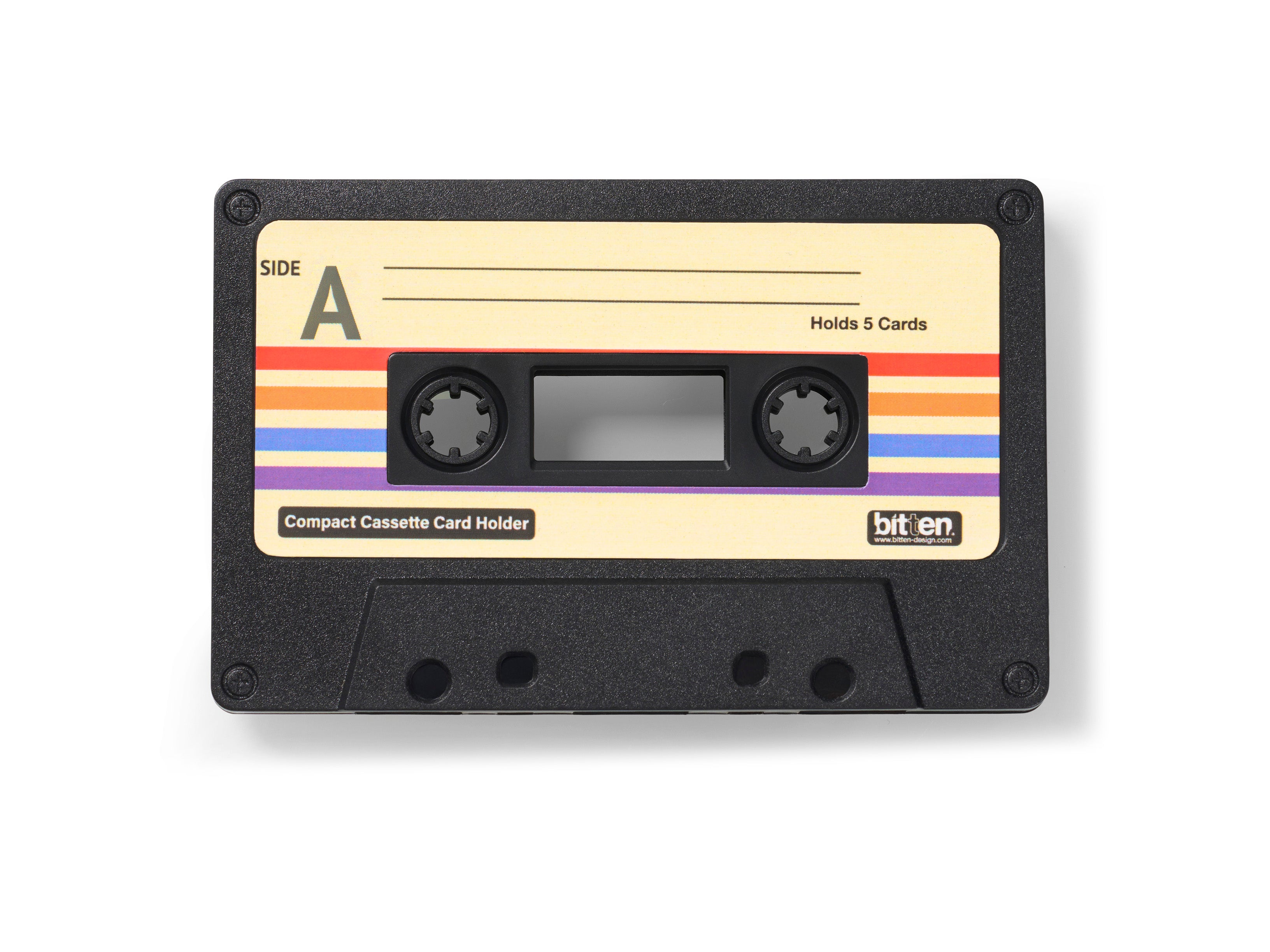 Cassette Card Holder Black – BITTEN BV