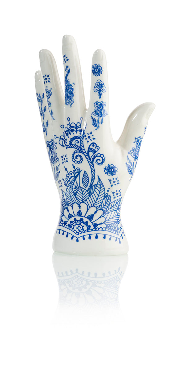 20% OFF SALE! Henna Hand Jewelry Display - Hand-Painted Ring