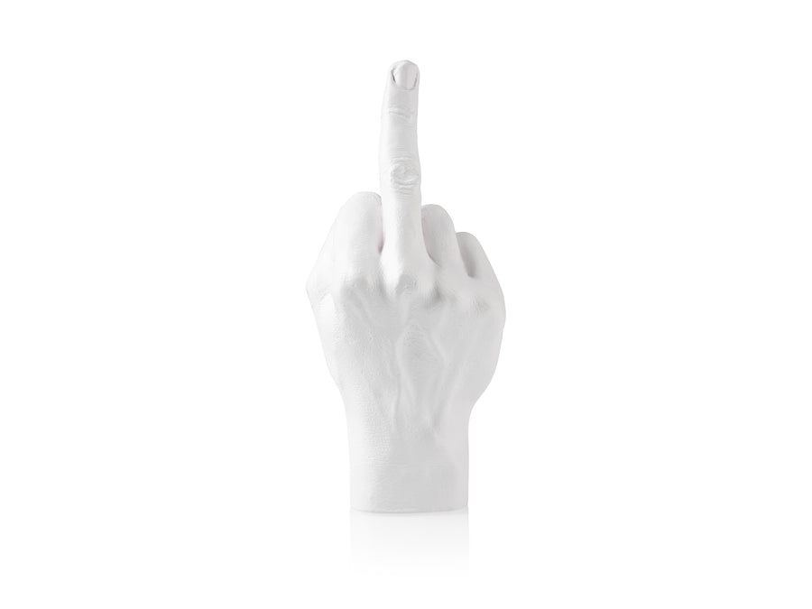 The Finger Sculpture White