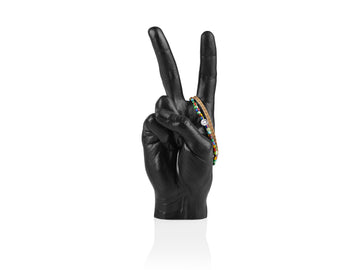Peace Sculpture Black