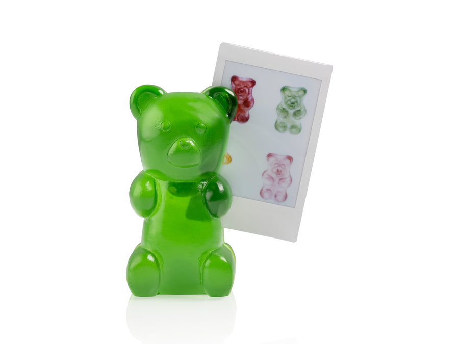 Candy Bear Magnetic Photo holder Green