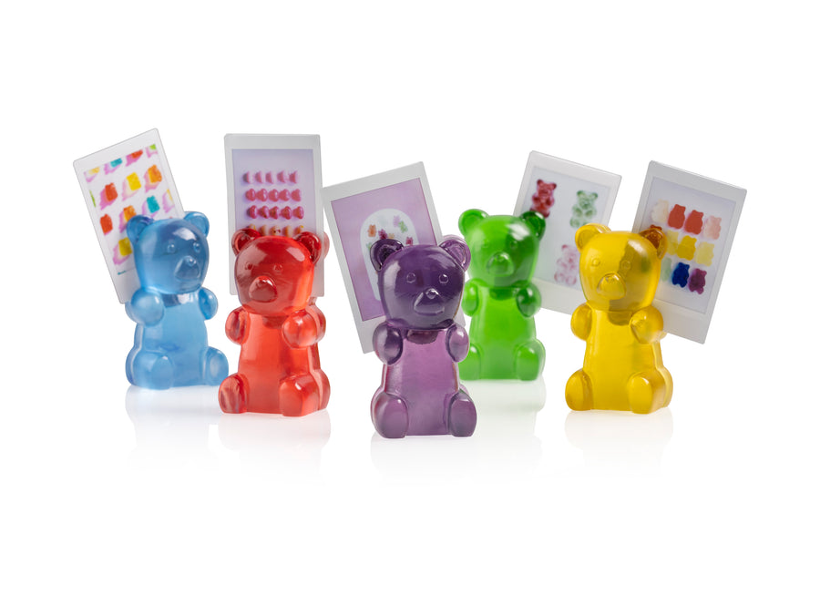 Candy Bear Magnetic Photo holder Blue