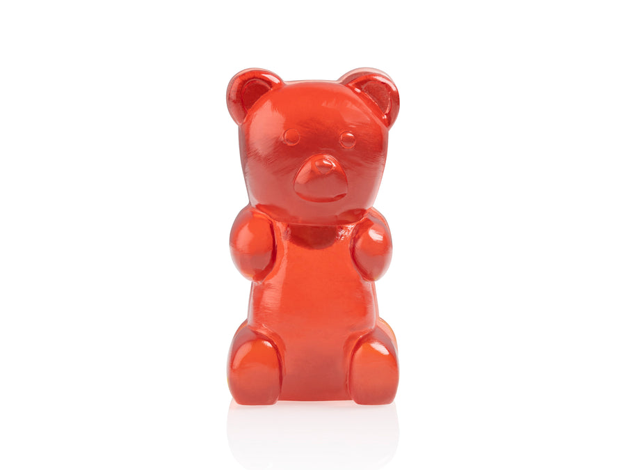 Candy Bear Magnetic Photo Holder Red