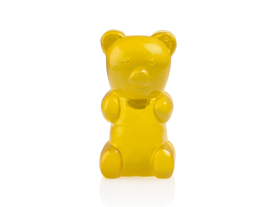 Candy  Bear Magnetic Photo Holder Yellow