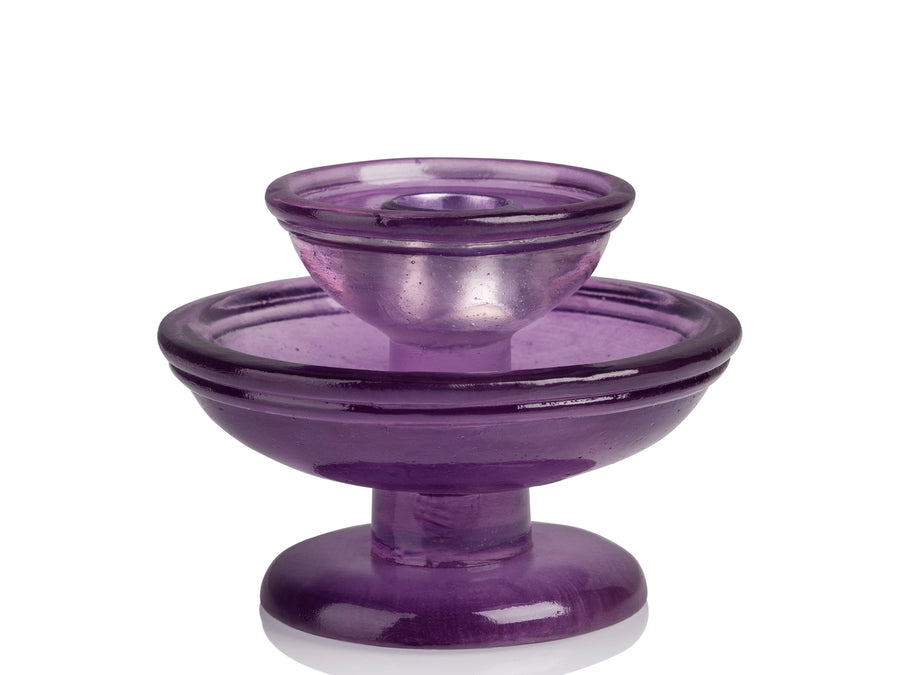 Fountain Candle Holder Purple