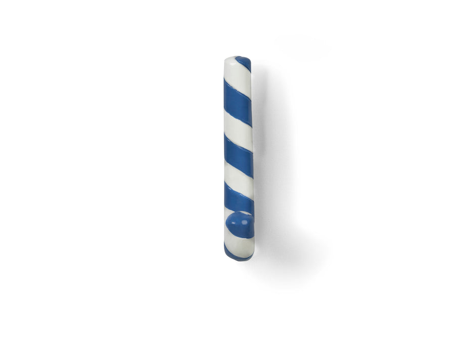 Candy Cane Wall Hook Blue