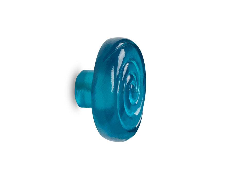 Candy Spiral Wall Hook Turquoise