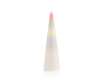 Rainbow Cone Drip Candle