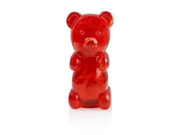 Candy Bear Money Bank Red