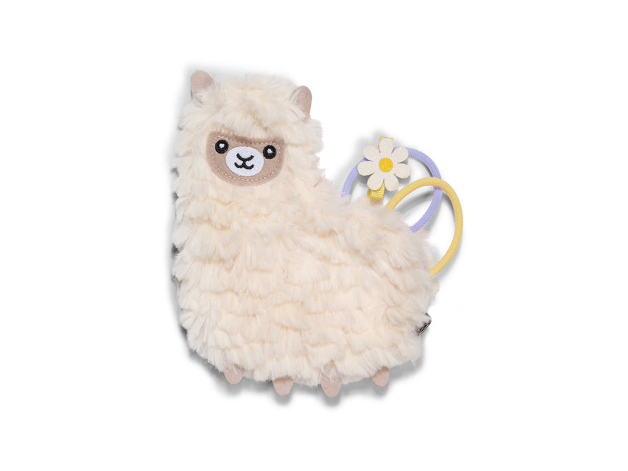 Pocket Pouch Fluffy Llama