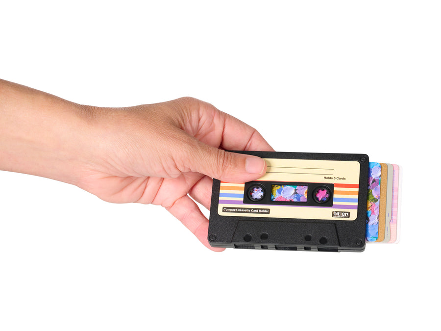Cassette Card Holder Black BITTEN BV Cassette Card Holder Black BITTEN BV