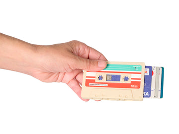 Casette Card Holder Cream