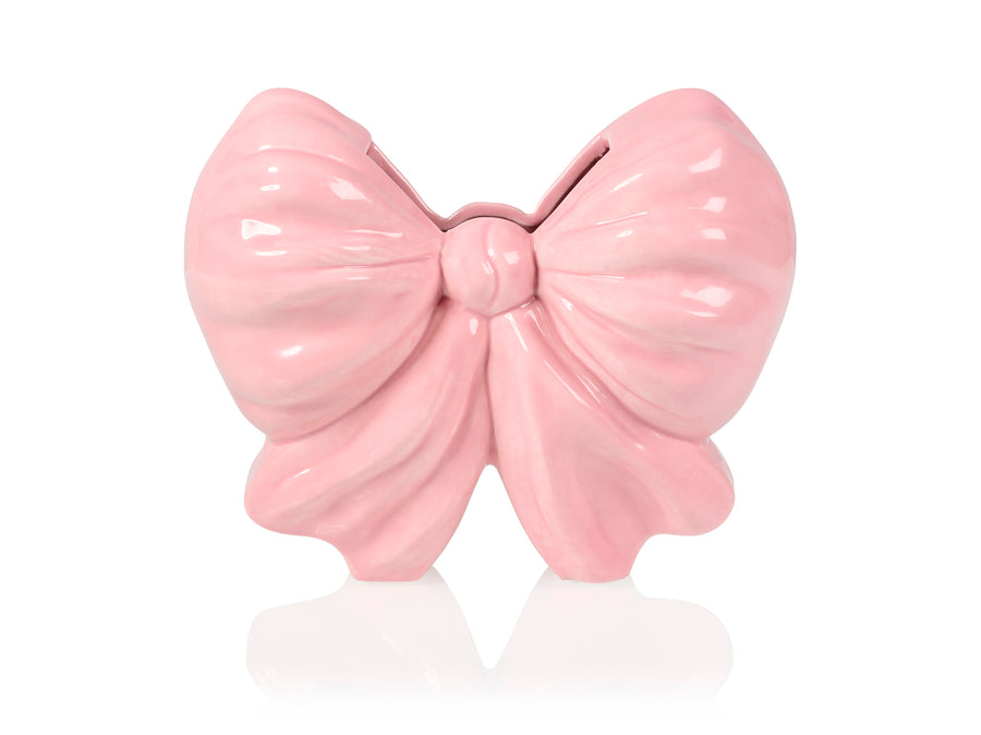 Bow Vase Pink