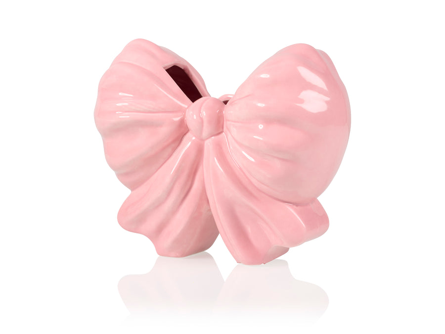 Bow Vase Pink