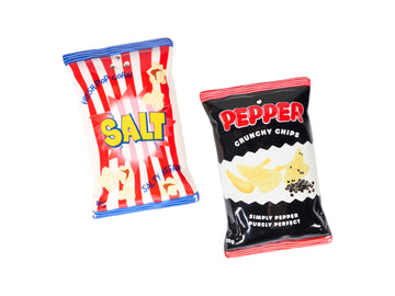 Salt and Pepper Snack Bags (set of 2)