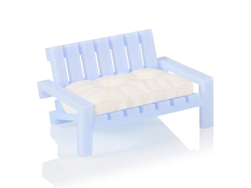 Soapy Bench Soapholder Xenon Blue