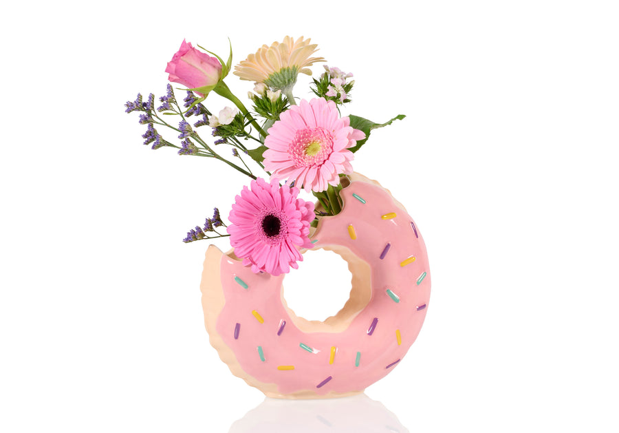 Floaty Donut Vase