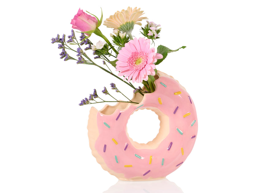 Floaty Donut Vase