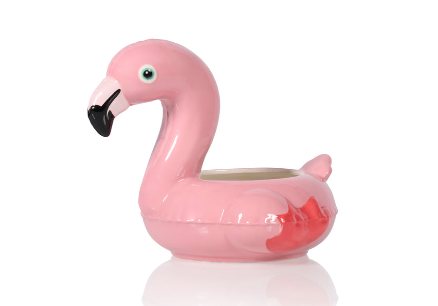 Floaty Flamingo Pot