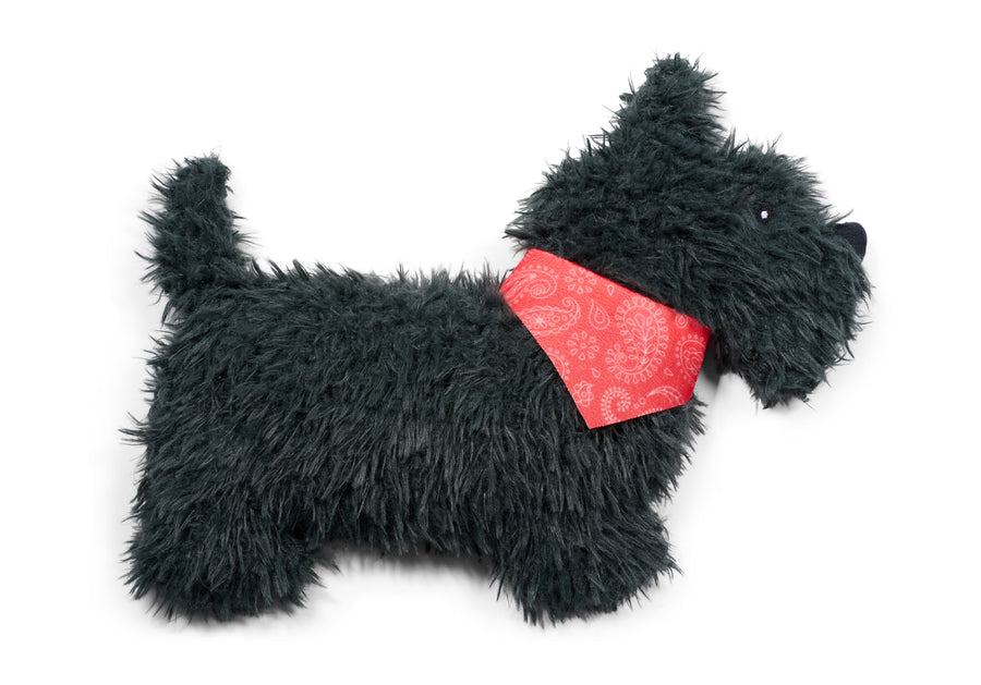 Huggable Fluffy Scottie Dog