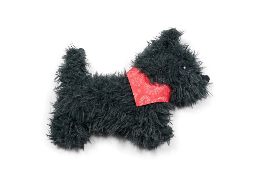 Pocket Pal Fluffy Scottie Dog