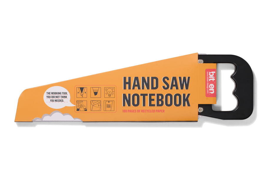 Hand Saw Notebook Black