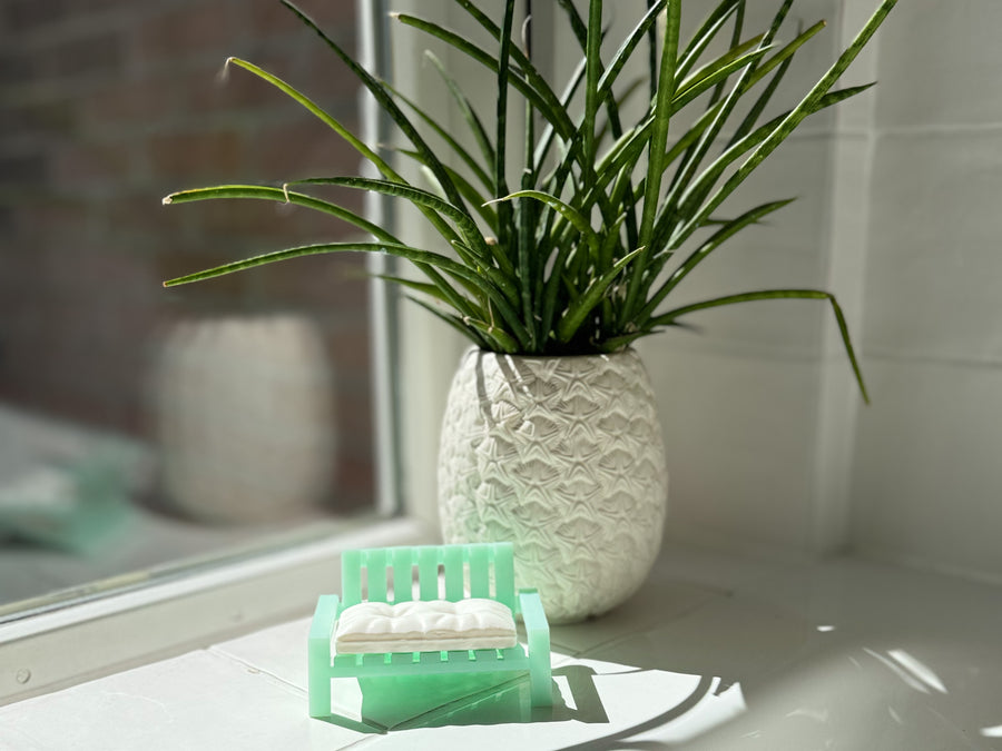 Soapy Bench Soapholder Spa Green