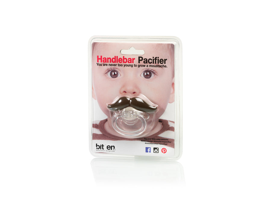 Handlebar Moustache Pacifier