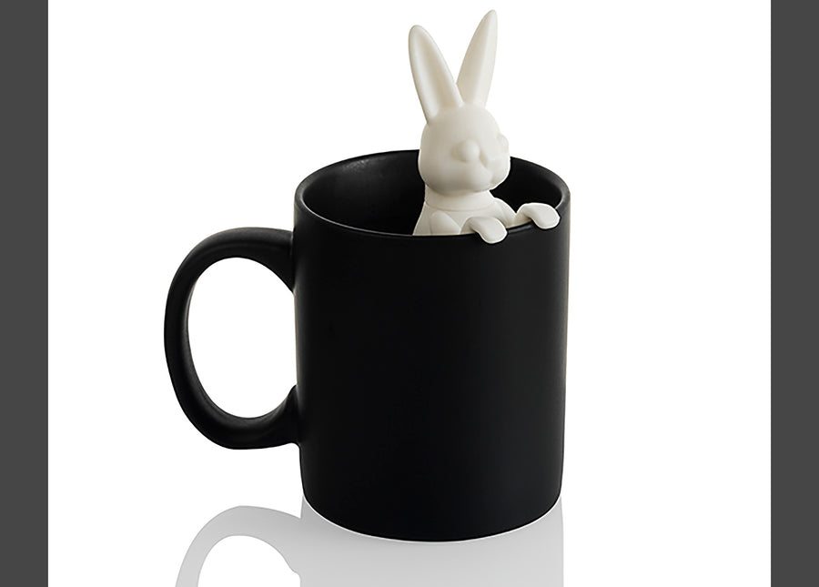 1pc Funny Rabbit Silicone Tea Brewer Mini Animal Tea Strainer Cute Yerba  Mate Tea Infuser Loose