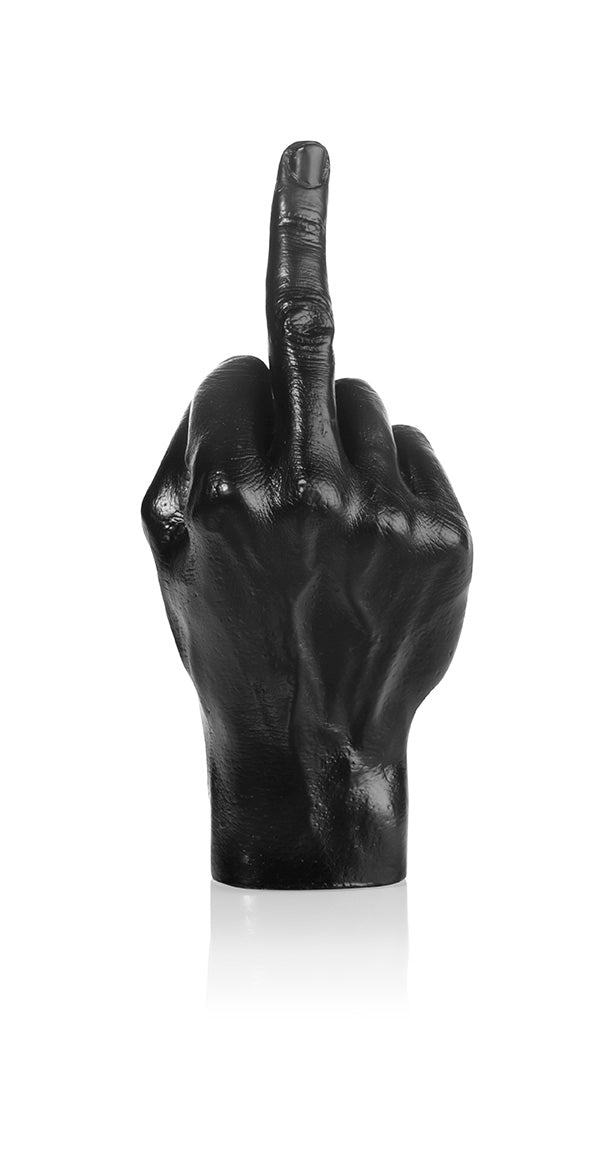 The Finger Sculpture Black