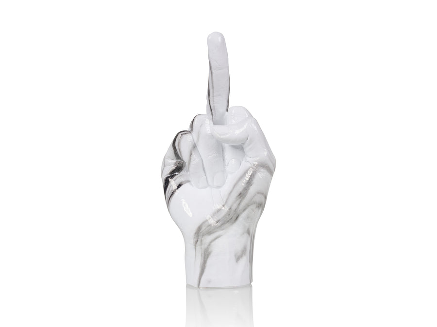 The Finger Sculpture Marble