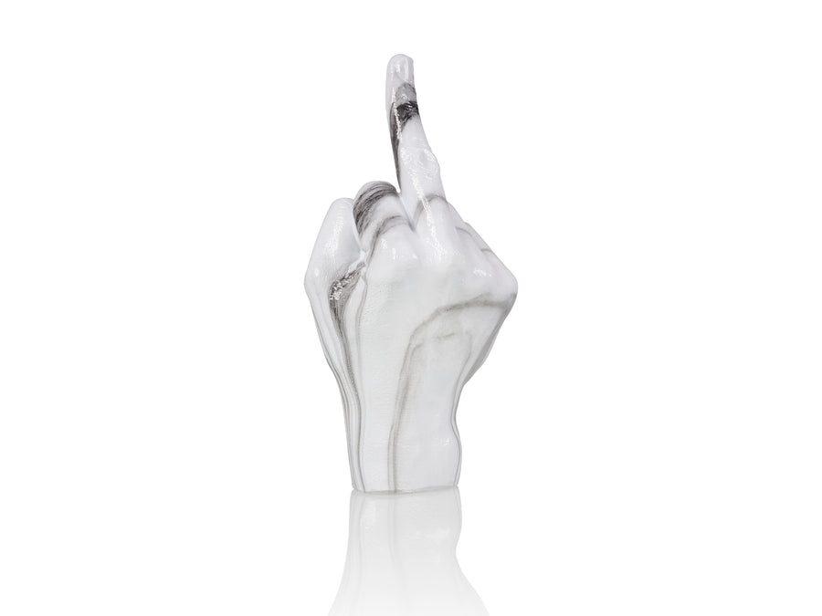 The Finger Sculpture Marble