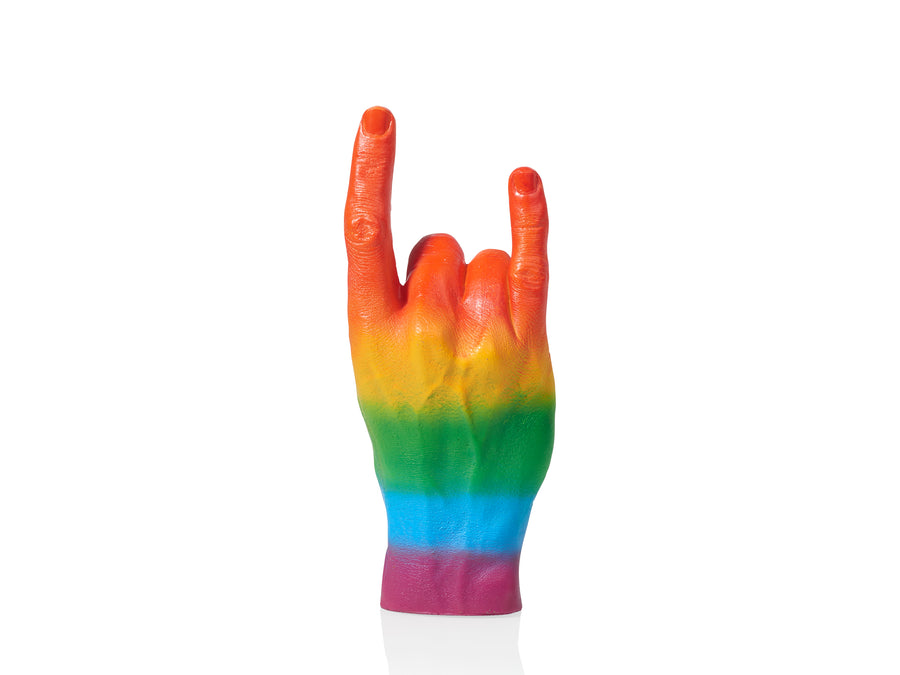 You Rock Sculpture Rainbow