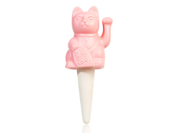 Self Watering Lucky Cat Pink