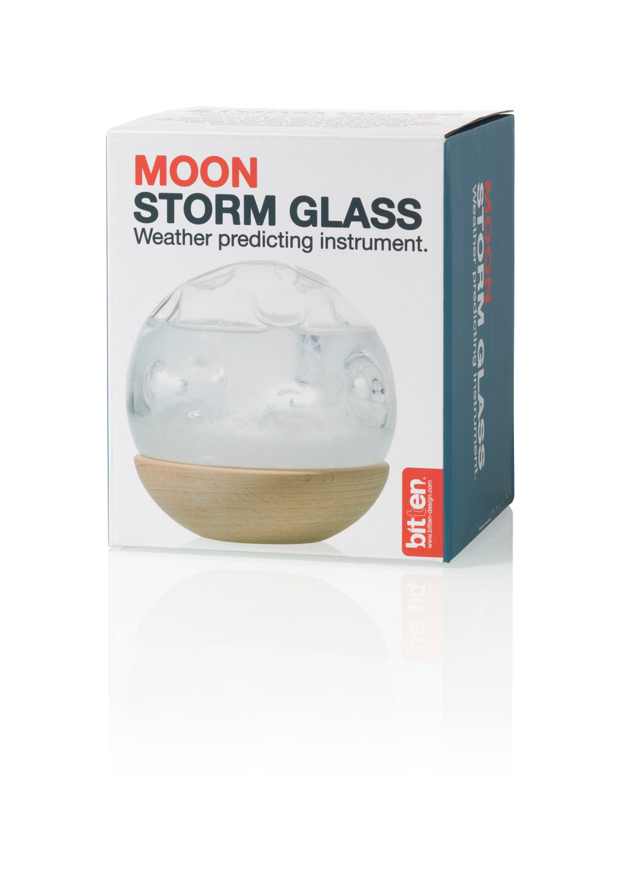 Moon Storm Glass Weather Predictor